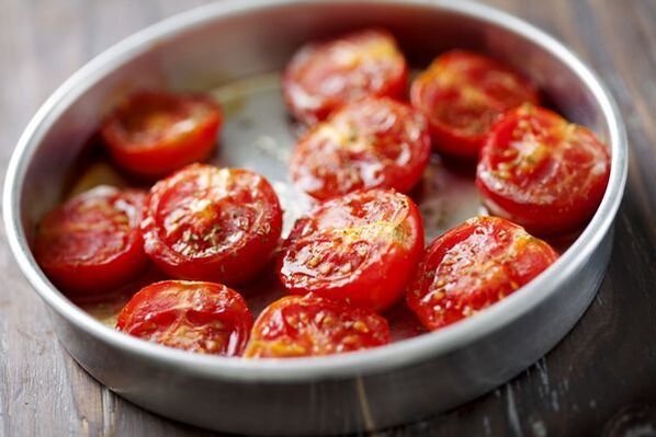 baked tomatoes to increase the potency