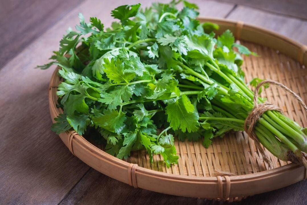 cilantro to increase the potency