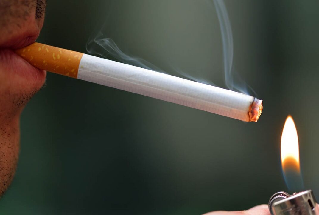 smoking as a cause of low potency after age 60